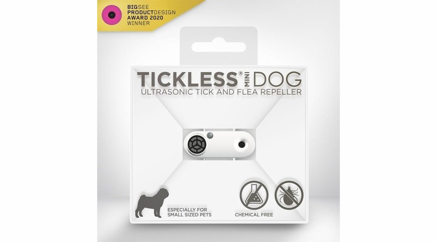 TICKLESS Mini dog Nabíjecí ultrazvukový odpuzovač klíšťat a blech Růžová