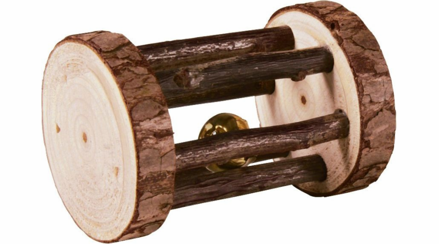 Trixie Zabawka dla gryzoni Rolka drewno 7×5 cm
