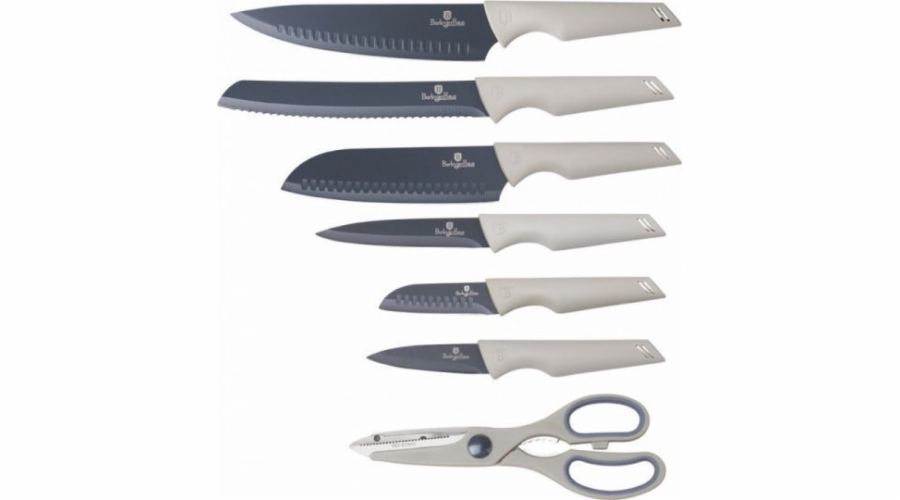 Sada nožů Berlingerhaus s nepřilnavým povrchem 7 ks Aspen Collection