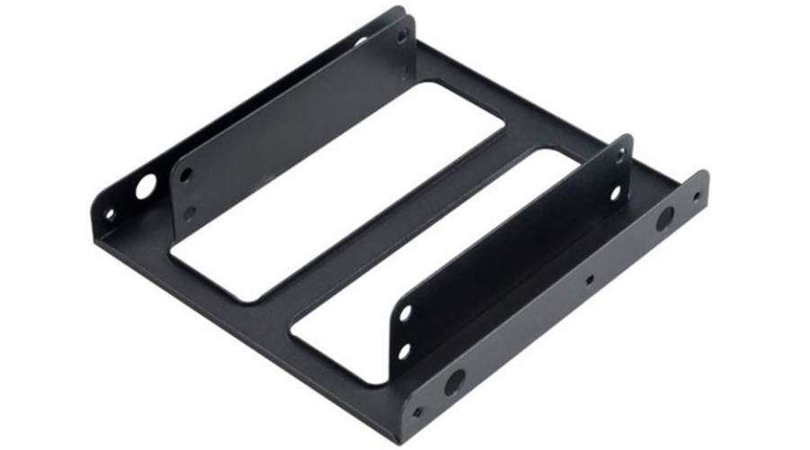 AKASA montážní kit pro 2,5" HDD do 3,5" pozice, 2x 2,5" HDD/SSD, černý
