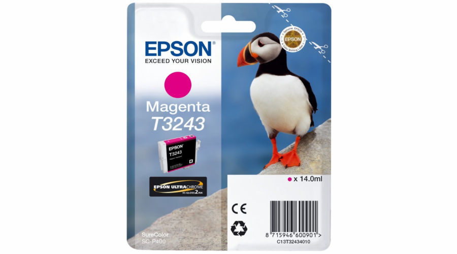 Epson C13T324340 - originální EPSON T3243 Magenta