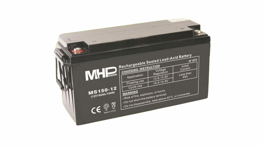 Baterie MHPower MS150-12 VRLA AGM 12V/150Ah
