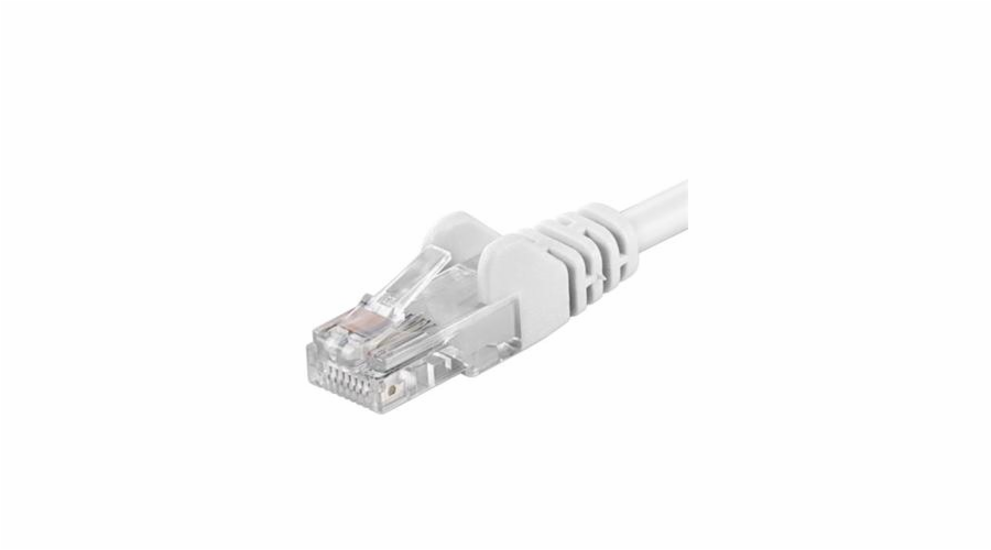 Patch kabel UTP RJ45-RJ45 level CAT6, 5m, bílá