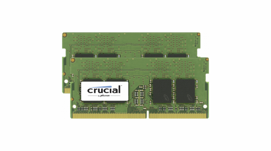 Crucial 8GB Kit DDR4 2666 MT/s 4GBx2 SODIMM 260pin SR x8 unbuff