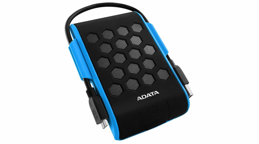 ADATA Externí HDD 1TB 2,5" USB 3.2, DashDrive™ Durable HD720, G-sensor, modrý, (gumový, vodě/nárazu odolný)
