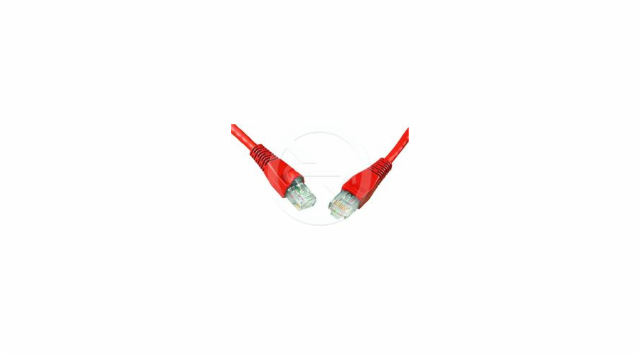 SOLARIX patch kabel CAT6 UTP PVC 2m červený