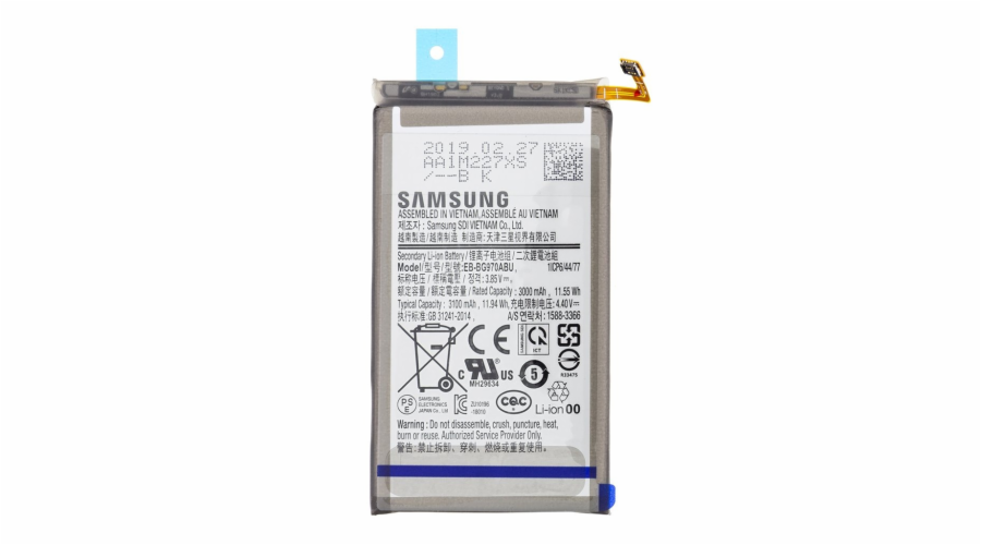 Samsung baterie EB-BG970ABU 3100mAh Service Pack