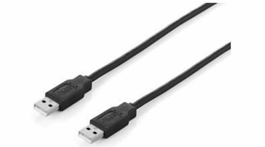 Kabel USB Equip USB-A - USB-A 1.8 m Czarny (128870)