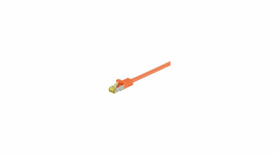 Vybavit 606602 Patch Cable S/FTP CAT6A 0,5 m oranžová
