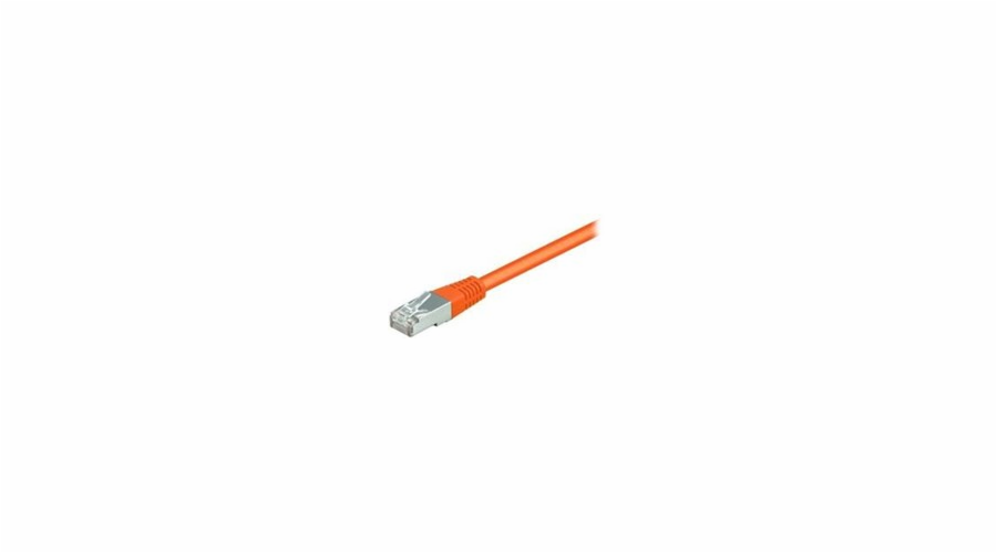 Vybavte 605576 Cat6 Patch Cable Cable RJ45 Konektor na RJ45 Plug Cat. 6 s/ftp hf 10m oranžová