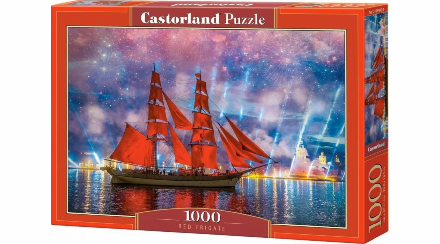 Castorland Puzzle 1000 Červená fregata