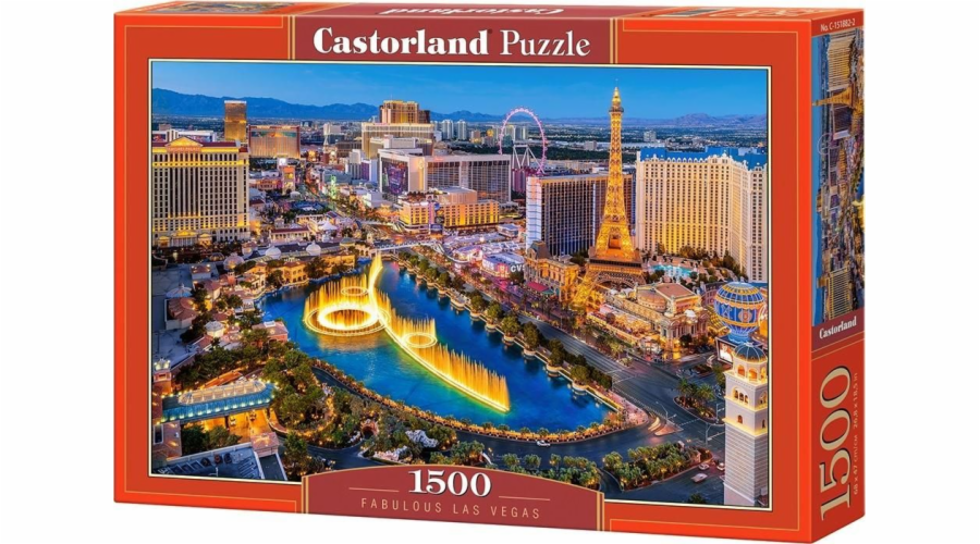 Castorland Puzzle 1500 Fantastické Las Vegas