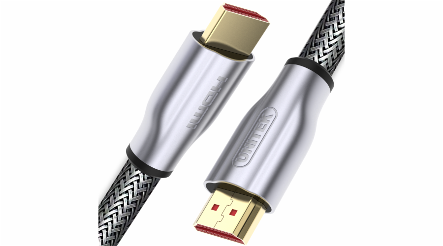 UNITEK Y-C142RGY HDMI cable 10 m HDMI Type A (Standard) Silver Zinc