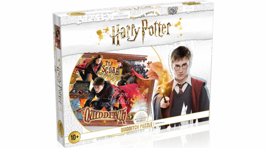 Vítězné tahy Puzzle 1000 Harry Potter Famfrpál