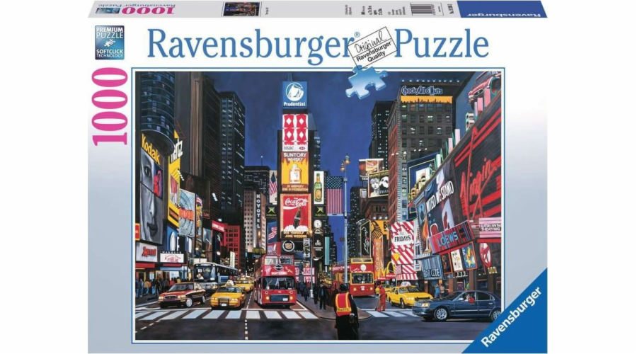 Puzzle Ravensburger 1000 ks. Times Square v New Yorku