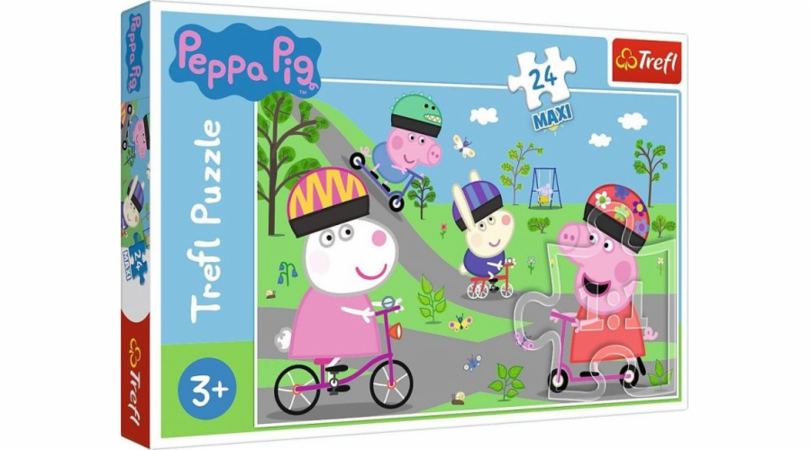 Puzzle Trefl 24 ks. Aktivní den Maxi Peppa Pig