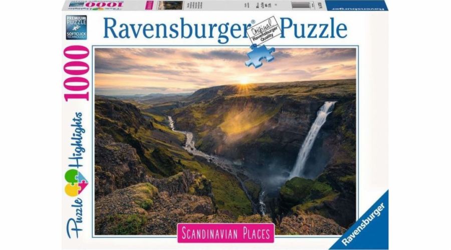 Ravensburger Puzzle 1000 skandinávských krajin