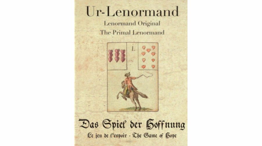 Tarotové karty Cartamundi Primal Lenomand (GB / FR / DE)