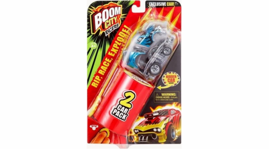 Tm Toys Boom City Racers Fire It Up! Auto 2-pack S1