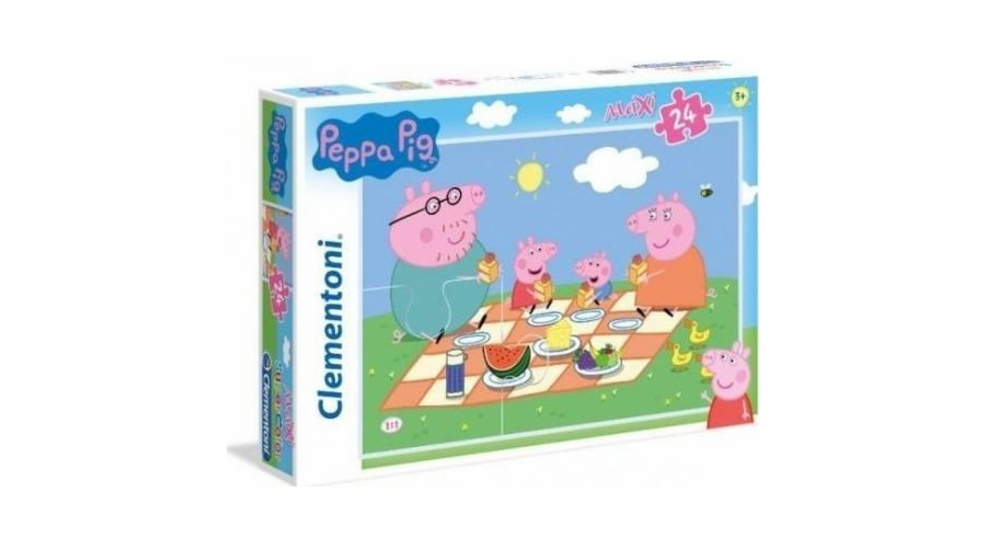 Clementoni Puzzle 24el Maxi Peppa Pig 24028