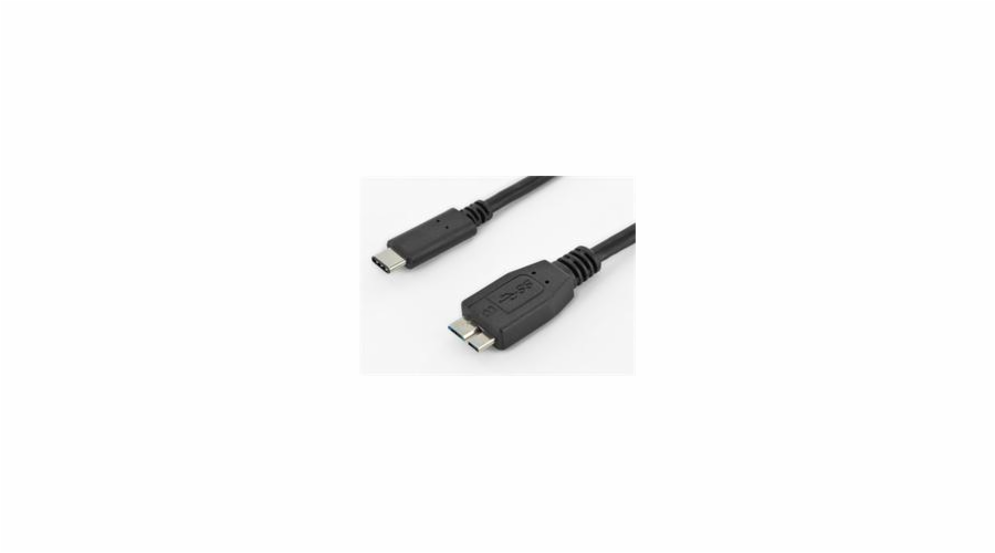 PremiumCord Kabel USB 3.1 konektor C/male - USB 3.0 konektor Micro-B/male, 0.6m