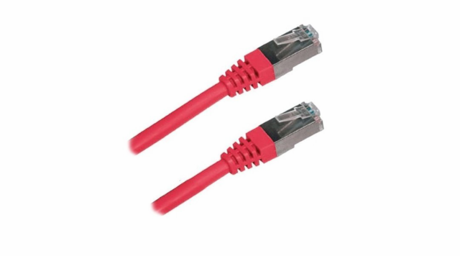 XtendLan patch kabel Cat5E, FTP - 5m, červený