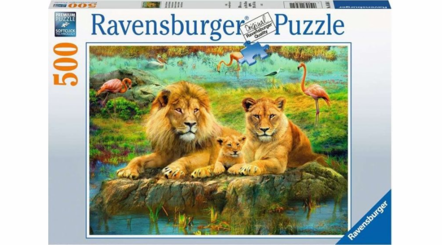 Ravensburger puzzle 500 divoká příroda