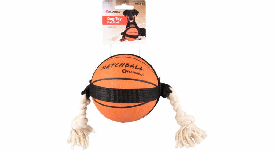 Flamingo Akční míč basketball 12,5cm