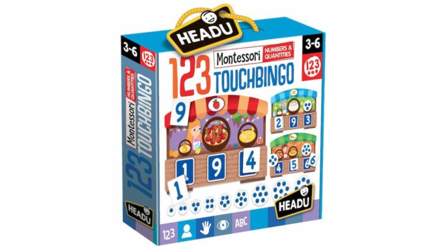 Hra Headu Montessori - Hmatové bingo