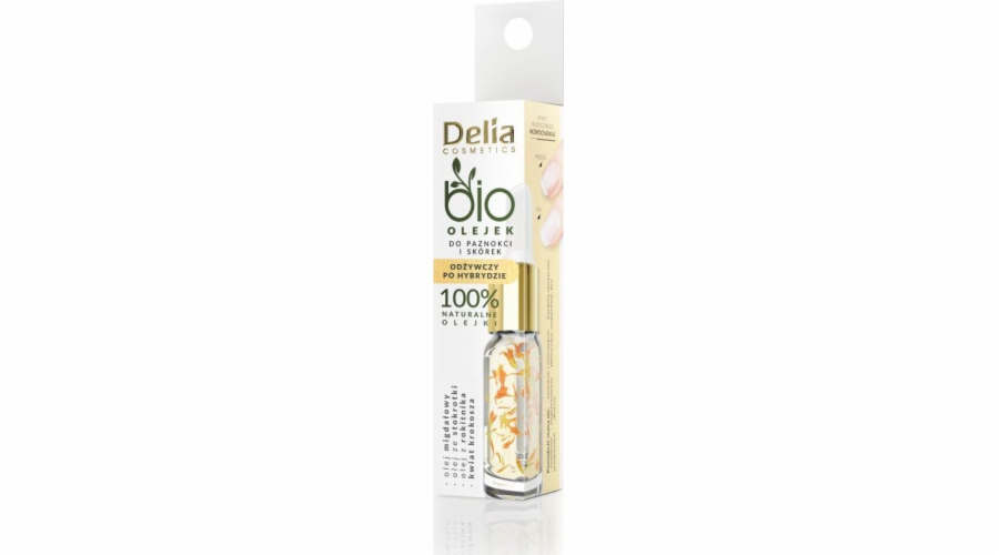 Delia Cosmetics Bio olej na nehty a nehtovou kůžičku - vyživující po hybrid 10ml