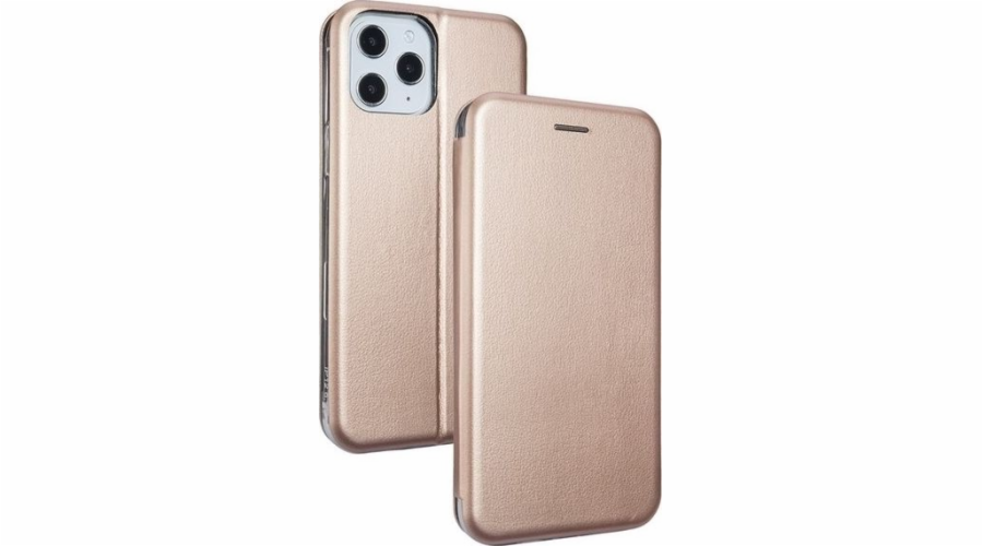 Magnetické pouzdro Book iPhone 12 6.1 Max/Pro rose gold/rose gold