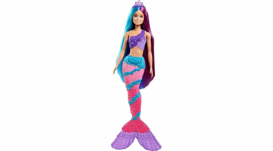 Mattel panenka Barbie Dreamtopia Fantasy dlouhé vlasy mořská panna GTF39 GTF37 MATTEL