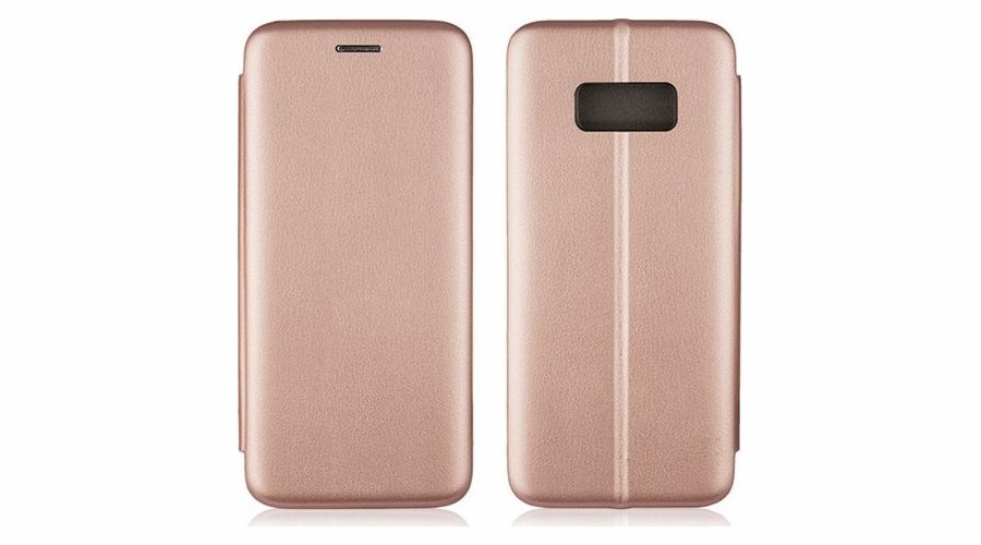 Magnetické pouzdro Book Samsung S20+ G985 rose gold/rose gold