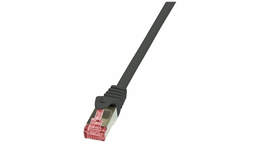 LogiLink Patchcord CAT. 6 S / FTP 1,50 m, černý (CQ2043S)