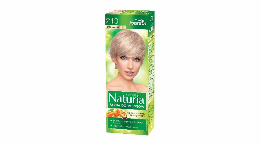 Joanna Naturia Color Barva na vlasy č.213-stříbrný prach 150g