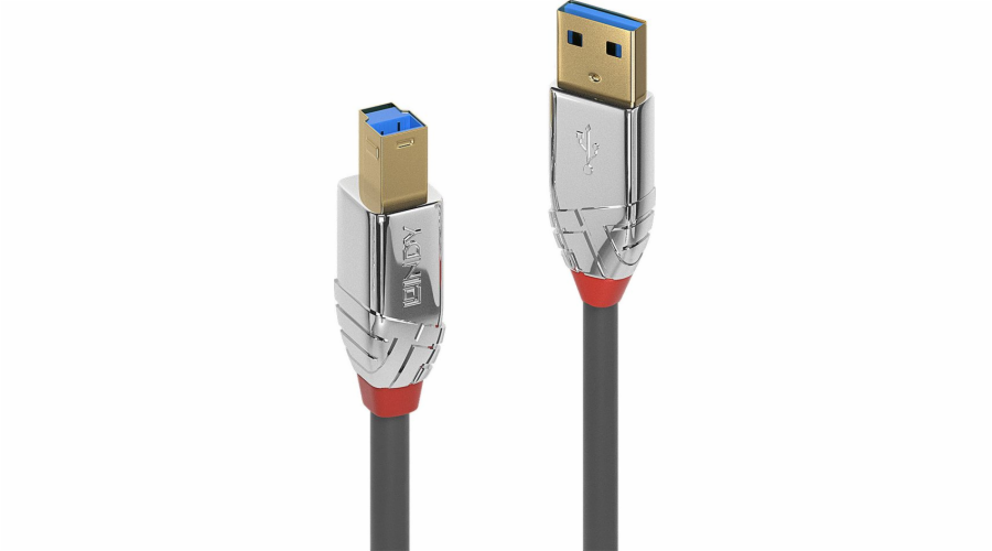 Lindy 36660 USB kabel USB 3.0/3.1 kabel AB Cromo Line - 0,5m