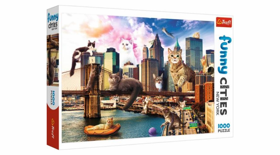Puzzle Cats in New York 1000 dílků