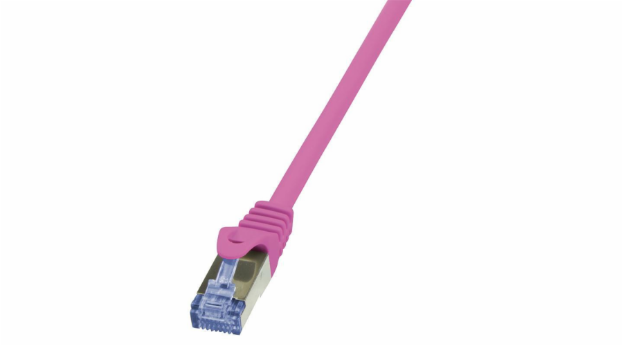 LOGILINK CQ3089S LOGILINK -Patch kabel Cat.6A 10G S/FTP PIMF PrimeLine růžový 7,5m