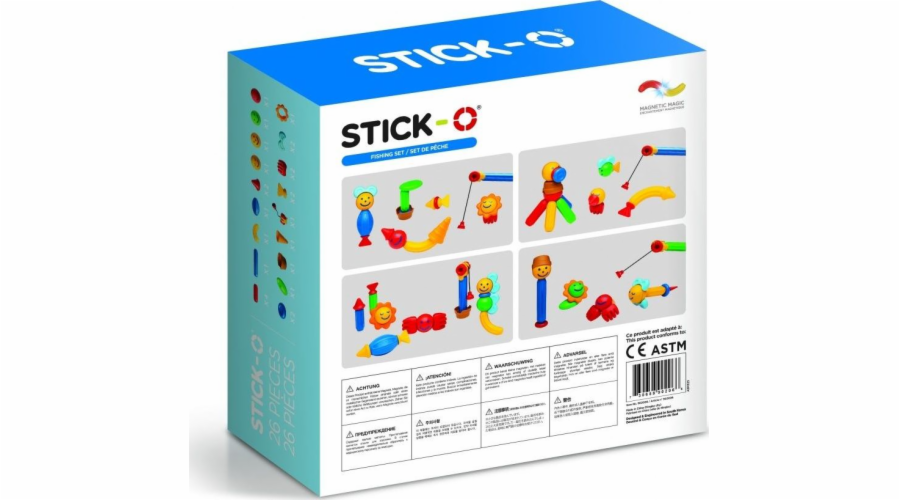 Stick-O bloky Kreativní sada 26 prvků