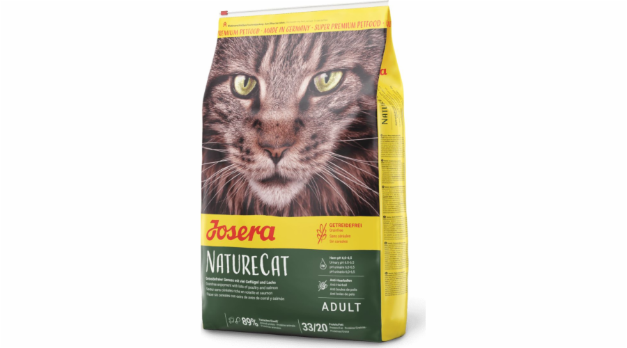 JOSERA CAT 10kg NATURE bez obilovin