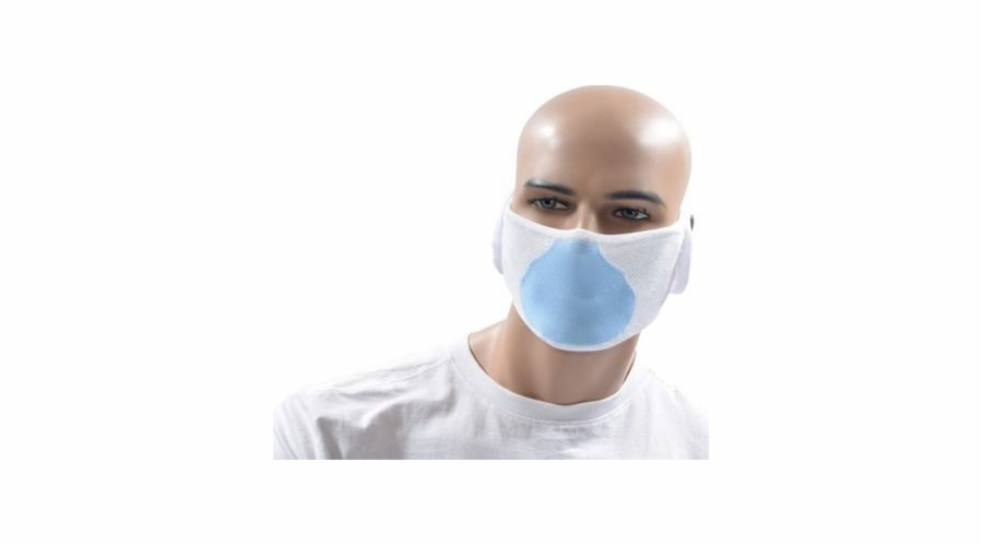 Opakovaně použitelná 2vrstvá ochranná maska s ionty stříbra MSK010