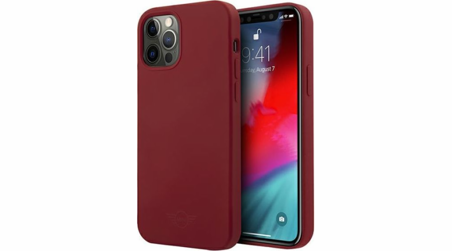 Mini Mini MIHCP12LSLTRE iPhone 12 Pro Max 6.7 červený/červený pevný obal silikonový Tone On Tone