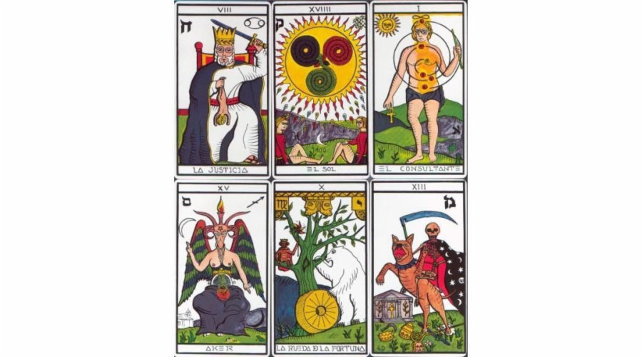 Tarotové esoterické karty