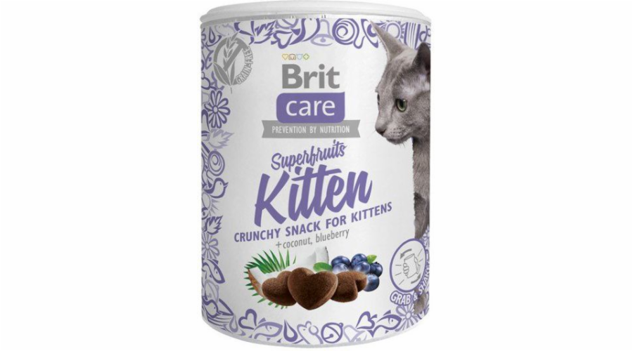 Brit Care Cat Snack Superfruits Kitten 100g