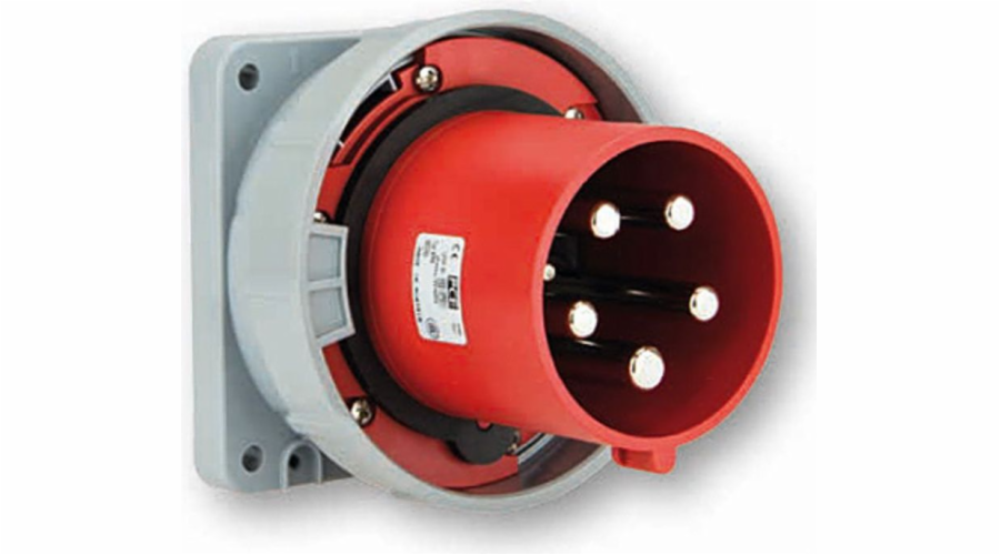 PCE Board plug 125A 5P 400V červená IP67 POWER TWIST (645-6)