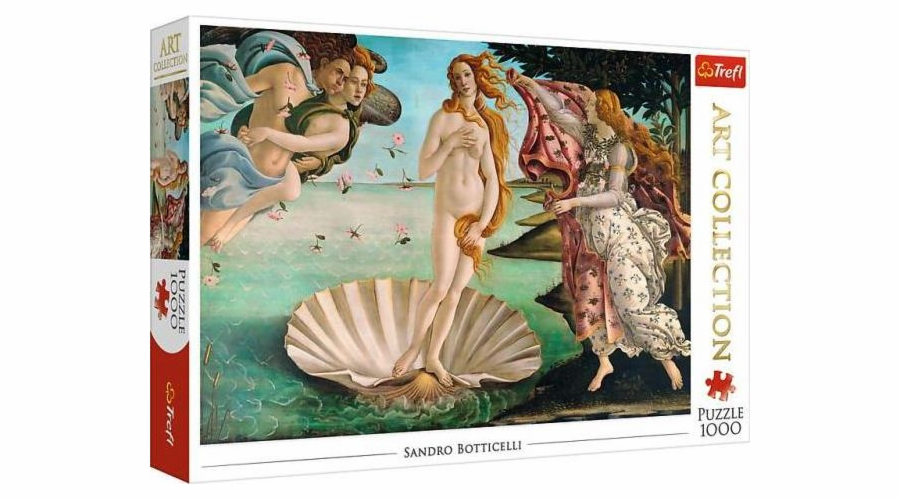 Puzzle 1000 dílků Kolekce umění Zrození Venuše od Sandro Botticelli