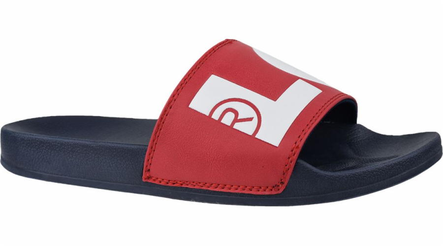 Levi`s Pánské Batwing Slide Sandal červené pantofle 44 (231548-794-87)