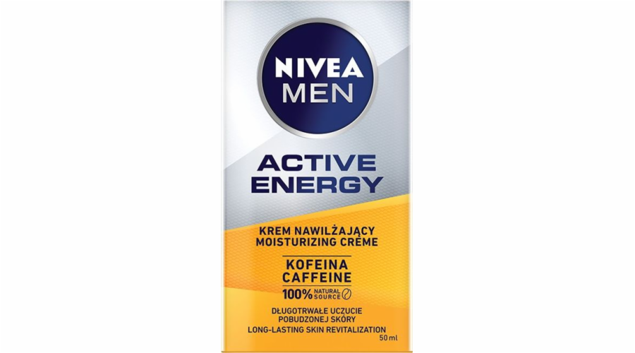 Nivea Men Active Energy hydratační krém s kofeinem