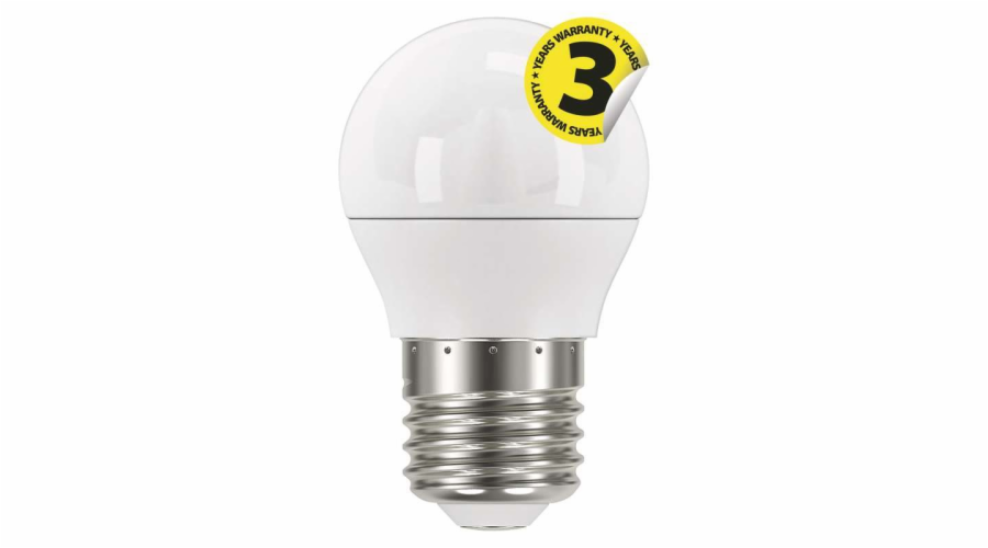 Emos LED žárovka MINI GLOBE, 6W/40W E27, NW neutrální bílá, 470 lm, Classic, F