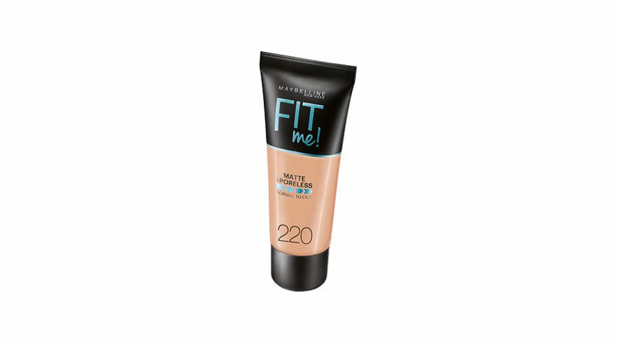 Maybelline Fit Me Liquid Foundation Matting Facial Foundation 220 Natural Beige 30 ml